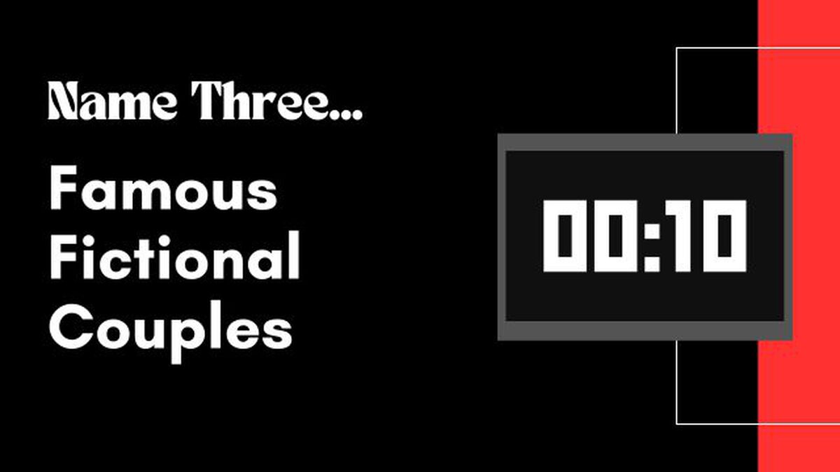 Name Three: Valentine's Day Edition image number null